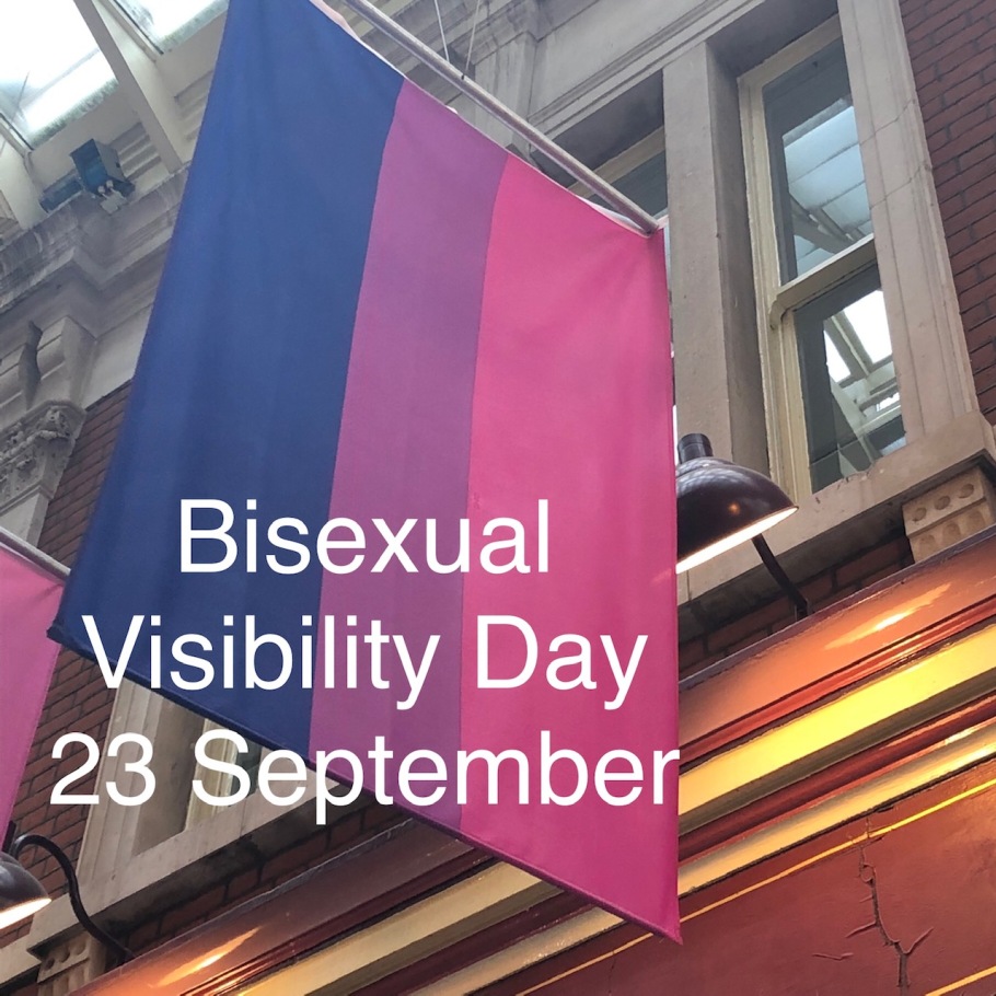 Bisexual Visibility Day 23 September talktotherainbow.co.uk